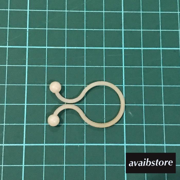 Pengikat kabel kecil putih