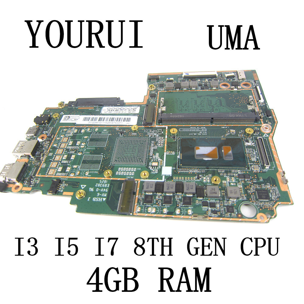 For Ideapad 330S 330S-15IKB Laptop Motherboard with I3/I5/I7 8TH Gen CPU and 4GB RAM Mainboard UMA