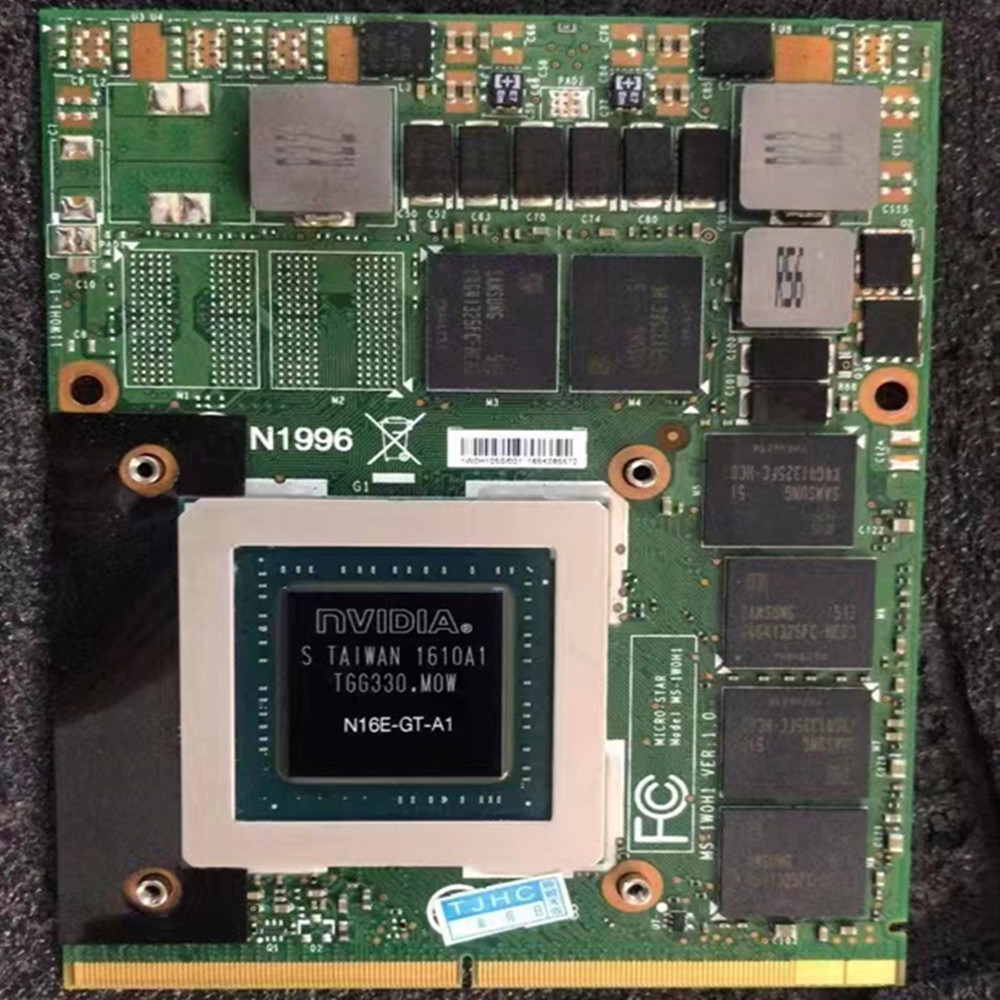 GTX 970M GTX970M MS-1W0J1 Ver 1.0 6G DDR5 192bit VGA Video Card For MSI 16F3 16F4 1762 1763 GT60 GT7
