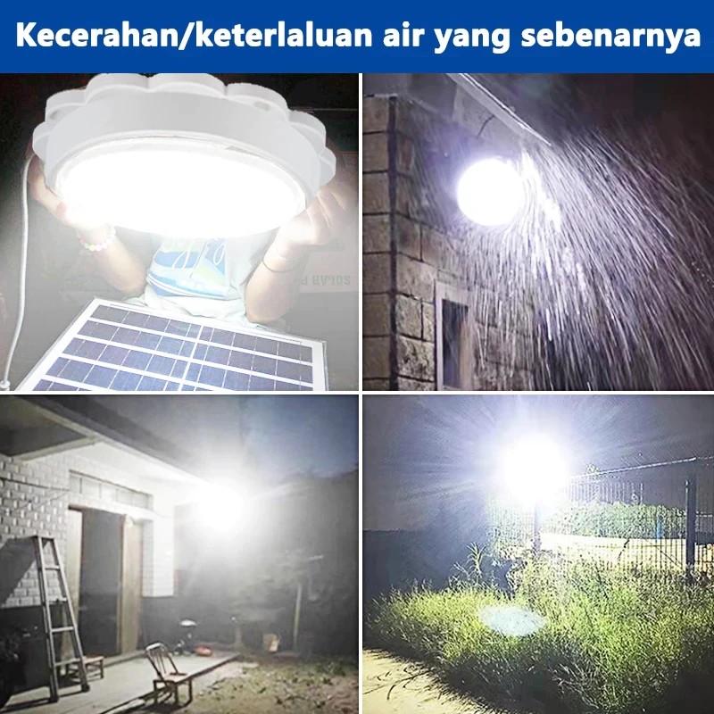 Lampu panel surya indoor Solar Ceiling Lampu indoor 2000W Solar Cell lampu tenaga surya LED Modern a