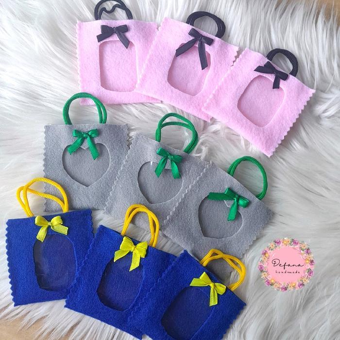 PREMIUM Amplop Lebaran Bentuk Tas Amplop Lebaran Kain Flanel Amplop Lebaran 2024 Amplop Lebaran