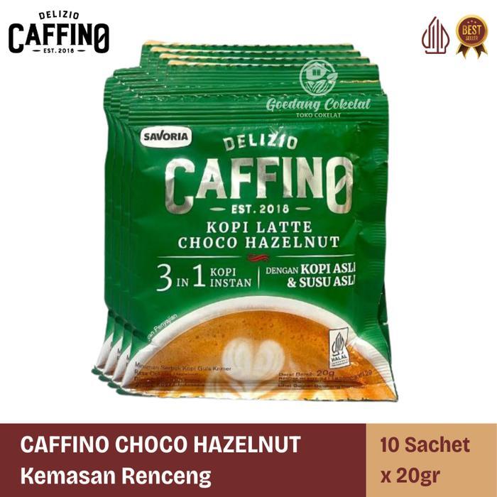 Promo Caffino Bold Dark Cappuccino Choco Hazelnut Renceng - Bubuk Kopi Instan 10 Sachet