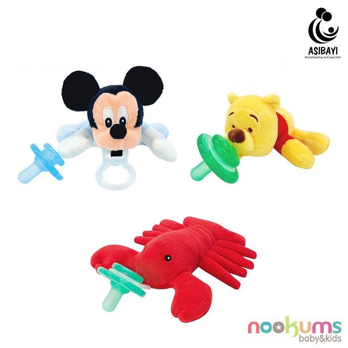 Nookums Buddies Paci Plushies Sekelas Wubbanub Pacifier Plush Boneka
