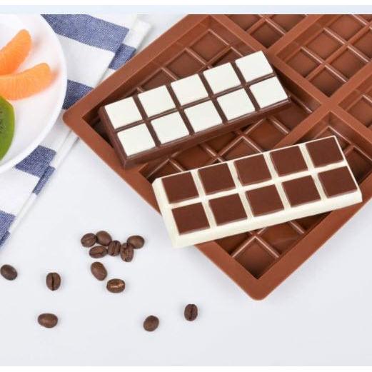 Cetakan silikon coklat Bar