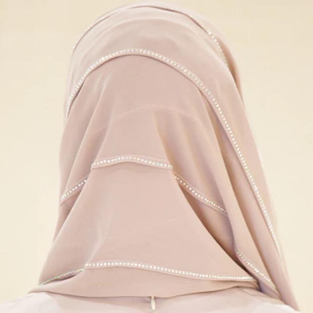 Abaya Salma - Sherly Pashmina Chiffon Arab Premium 100% Original