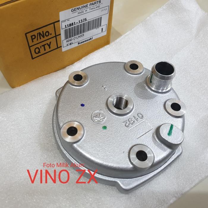Kop Cylinder Silinder Head (Blok 1855) Ninja 150 RR Ori Kawasaki