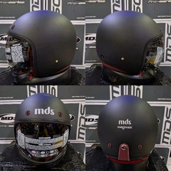 "New" HELM MDS MAGNUM RETRO CLASSIC Motorcycle mds magnum