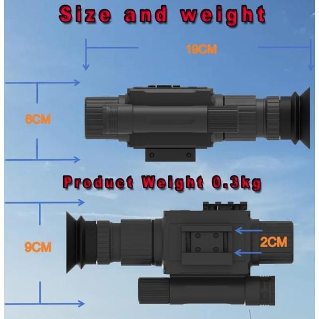 Megaorei Night Vision 008 Teropong Malam Hunting Shooting Nk008
