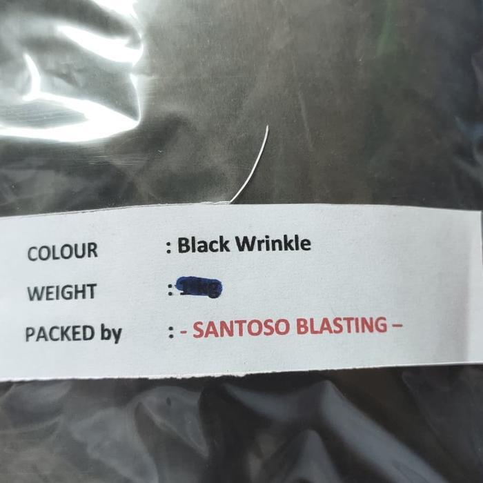BUBUK POWDER COATING BLACK WRINKLE