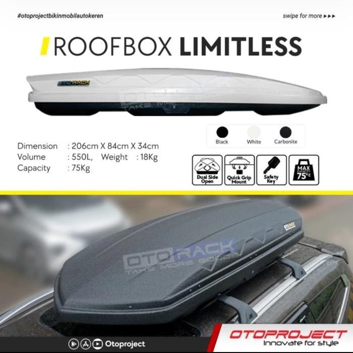 roof box / roofbox otorack limitless otoprojek - M23 Auto ACC