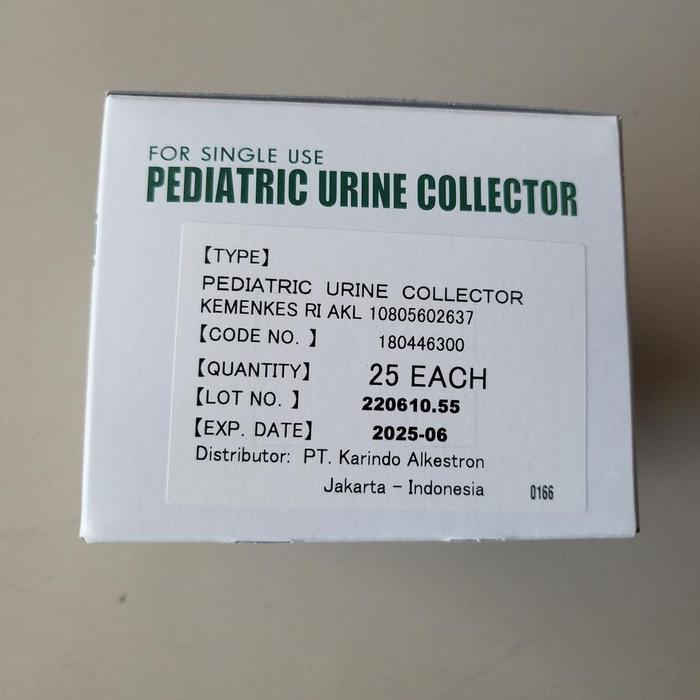 JMS PEDIATRIC URINE COLLECTOR / URIBE BAG BAYI JMS ISI 25 PCS