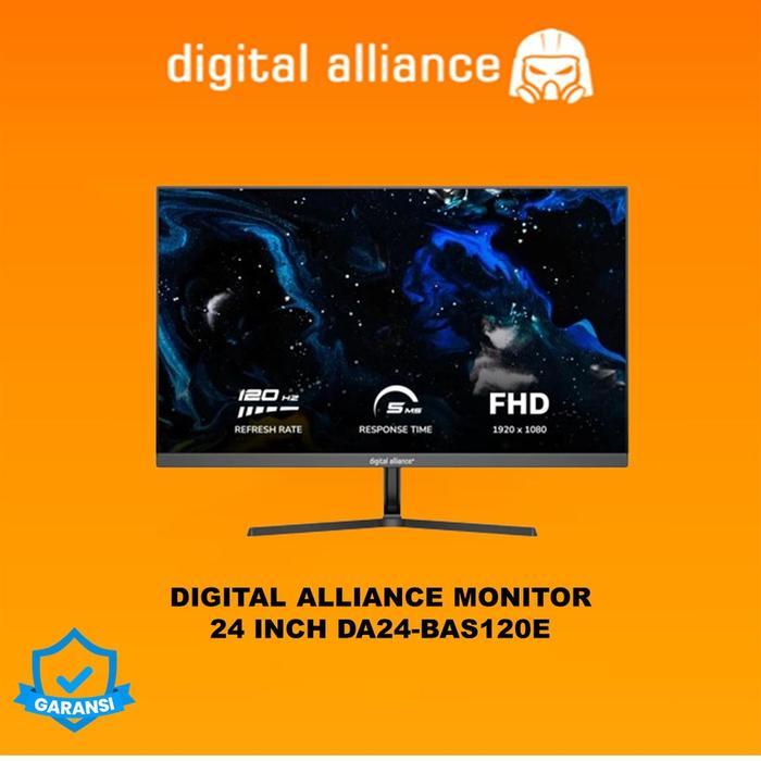 DIGITAL ALLIANCE MONITOR 24 INCH IPS FHD 1080P 1MS 120HZ DA24-BAS120E