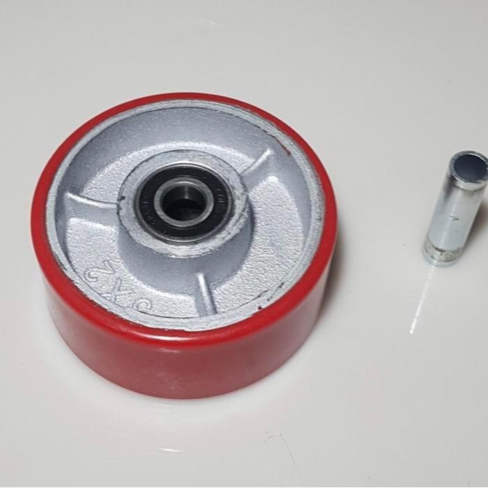 Promo Wheel only pu 5 inch heavyduty/ roda pu 5 inch