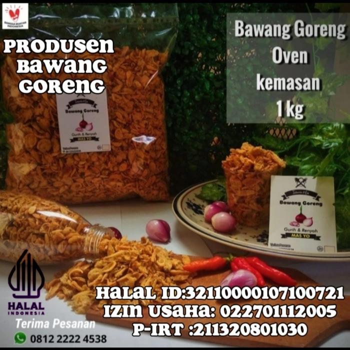 BAWANG GORENG OVEN DENGAN TEPUNG