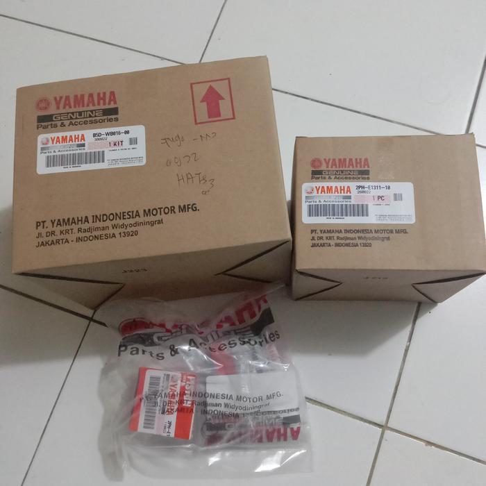 BLOK SEHER PISTON KIT FREEGO MIO M3 MIO SOUL GT 125 B5D-WE016-00 ORI
