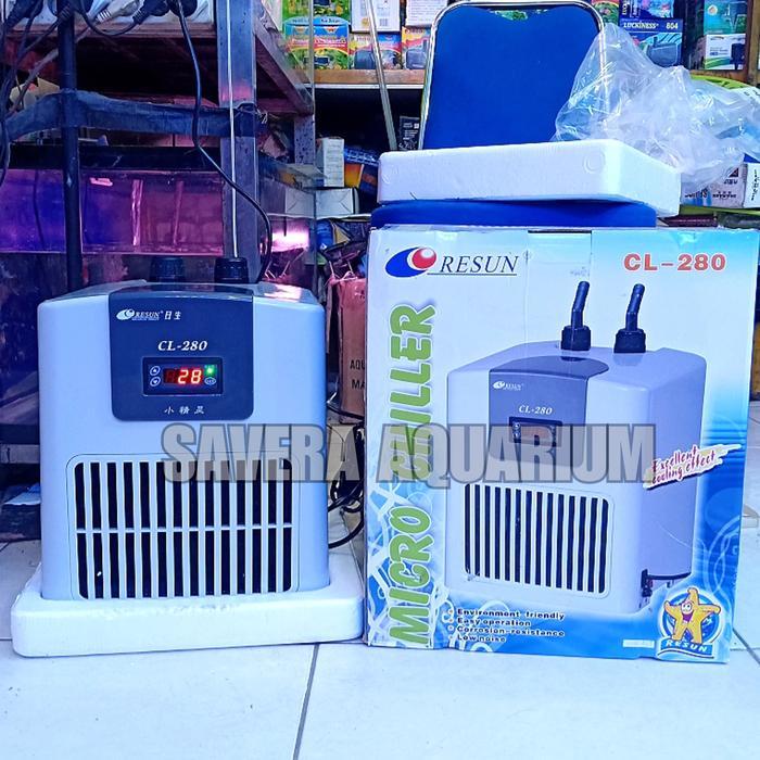 DISKON CHILLER RESUN CL-280 / WATER COOLER / PENDINGIN AQUARIUM / 300LT READY STOCK