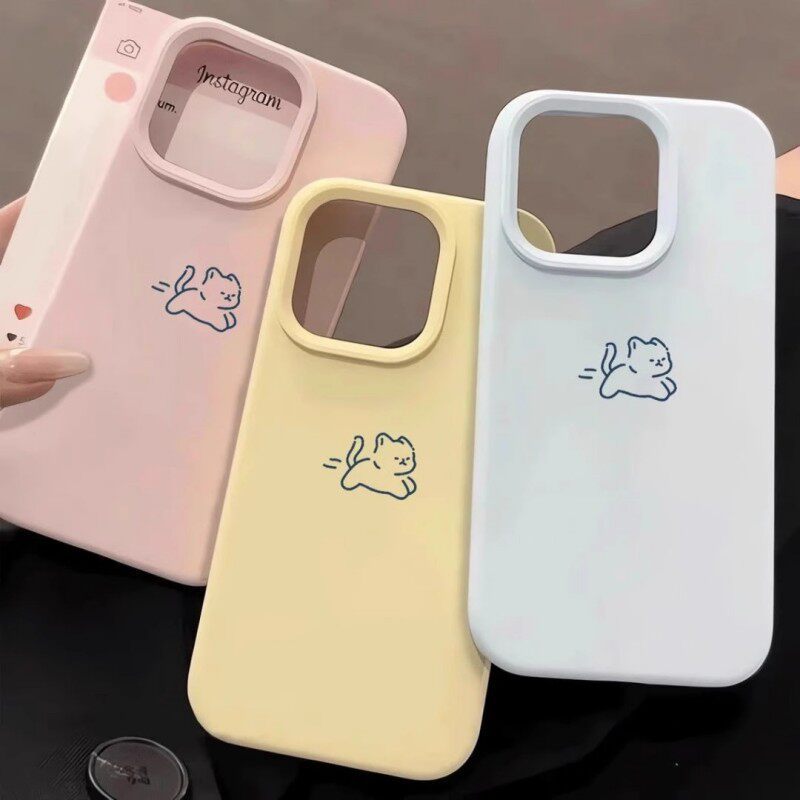Kucing [Case Infinity] Fancy Casing Hp Redmi 15 15C A5 13C Note 14 4G 5G 13X 13 Lucu Silicone Terbar