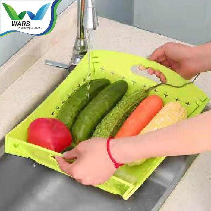 WARS Talenan Wadah Lipat Wadah Talenan Plastik Lipat Dengan Tirisan