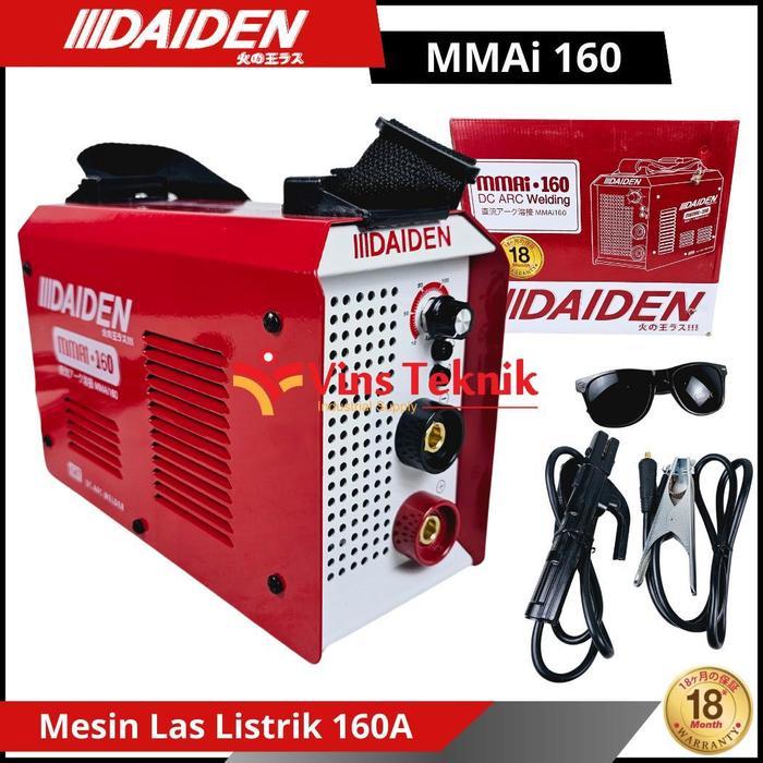 Daiden Mmai 160 Mesin Las Inverter Trafo Las Travo Las 160A Daiden Mma 160