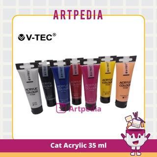 Discount Cat Akrilik V-Tec 35Ml - Acrylic Colour - Cat Akrilik - Cat Akrilik Satuan Part 1