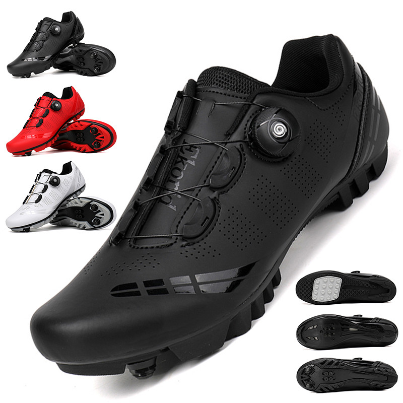 Men'S Breathable Cycling Shoes Unisex Mtb Shoes Mountain Bike Cycling Shoes Road Cycling Sports