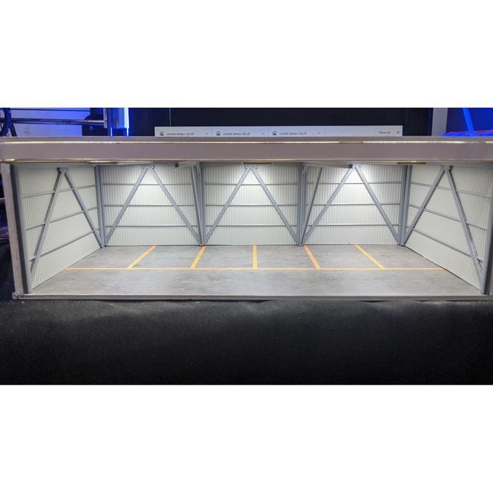 Diorama Diecast Basement Skala 64