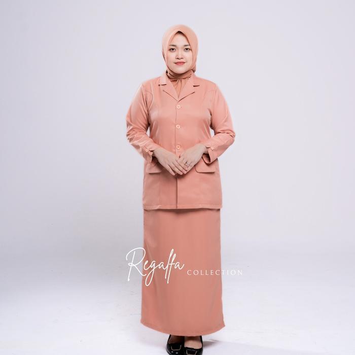 ORIGINAL Setelan Seragam Dinas Dharma Wanita Persatuan DWP lengan panjang Terbaru READY STOCK