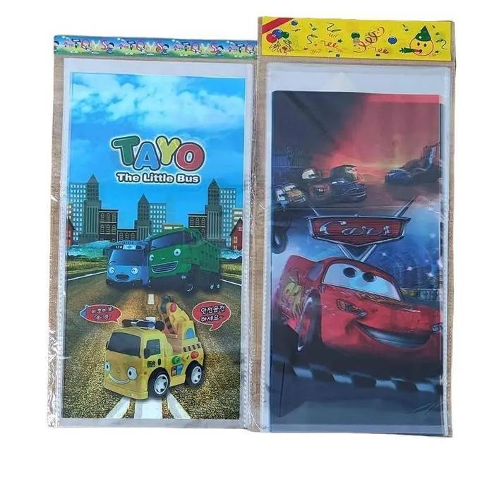 GROSIR Isi 10 Pcs Plastik Snack Ulang Tahun Anak-anak Karakter Sanrio dengan Kawat Pengikat