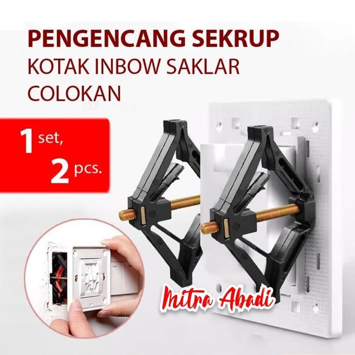 Pengencang Sekrup Kotak Inbow Saklar Colokan / Wall Mount Switch Box Repair Tool