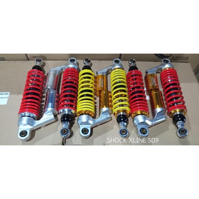 Xline Shock Shockbreaker Tipe 509 Tabung Atas Fungsi 2 Setelan Ukuran 280 320 340 360 Original