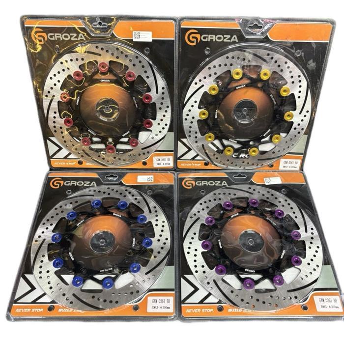 Disk Brake Groza Piringan Cakram Floating Depan 300Mm Yamaha Xmax Original