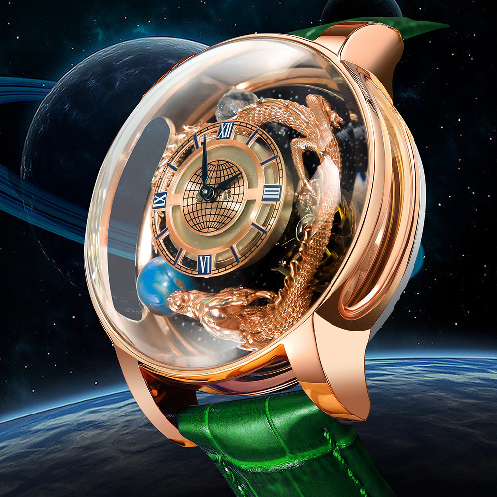 Montre Homme PINDU DESIGN 2023 Men's Watch Top Brand Luxury Jacob&Co Astronomia Solar Watch Basel