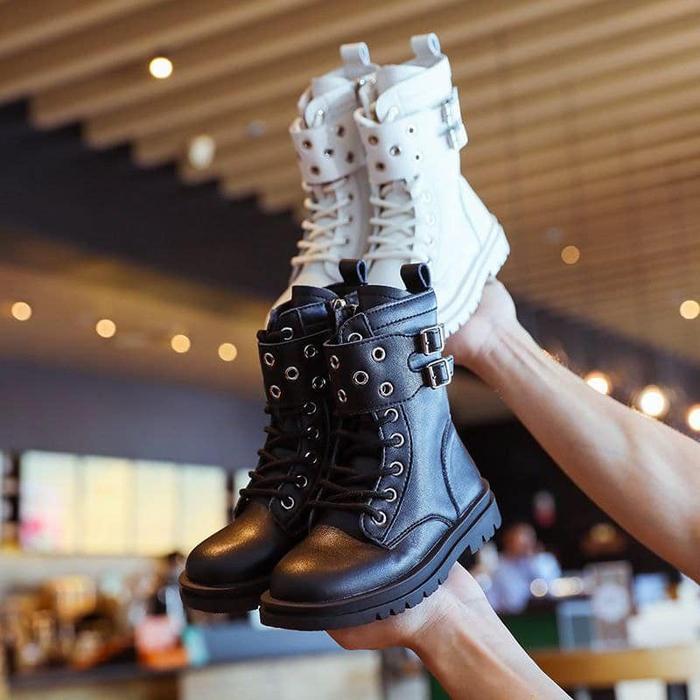 Coolrain Kids - Poshy Long Boots / Sepatu Boots Anak Tinggi / Sepatu Winter/ Sepatu Boots Anak