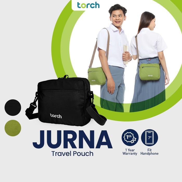 TORCH Tas Selempang Minimalis Anti Air Pria Wanita Unisex Minimalis Sekolah Kuliah Kerja Jurna
