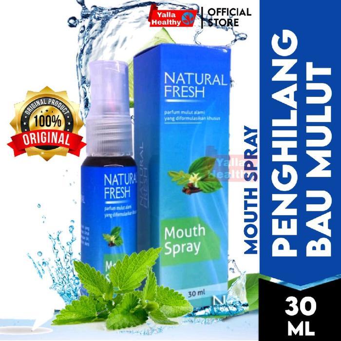 Natural Fresh Parfum Mulut Menyegarkan & Menghilangkan Bau Mulut