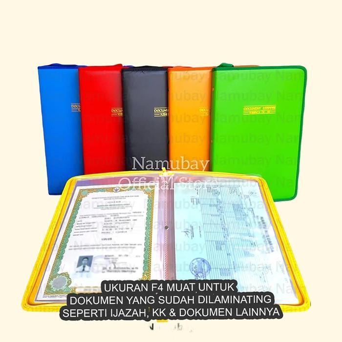 DOKUMEN KEEPER ISI 20,40,60 LEMBAR/MAP RESLETING Plastik Stationery