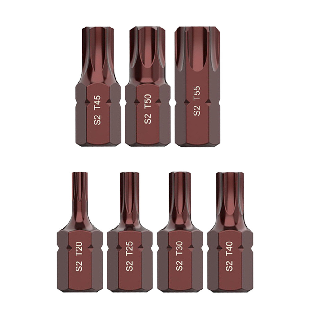 1 Buah 30/75MM Torx Obeng Bit Kunci Pas Listrik Soket Bit Magnetik Hex Shank Obeng Alat Tangan T20/T