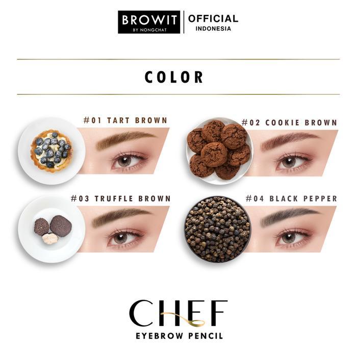 BROWIT BY NONGCHAT Chef Eyebrow Pencil