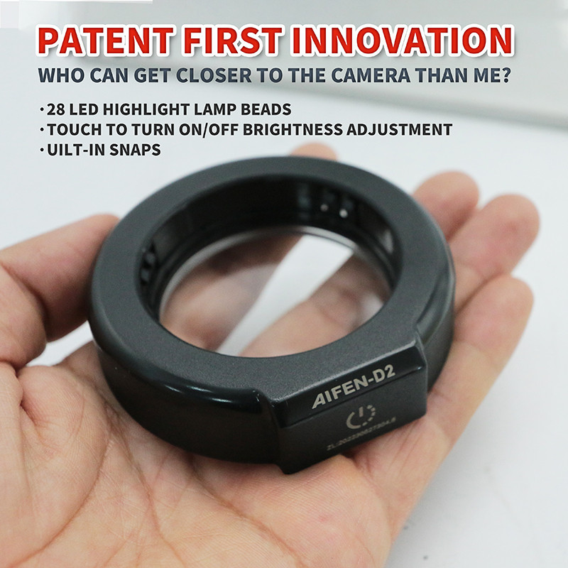 AIFEN D2 Lampu Iluminator Lampu Cincin LED Mikroskop untuk Lampu Lingkaran Mikroskop Sumber Cahaya K
