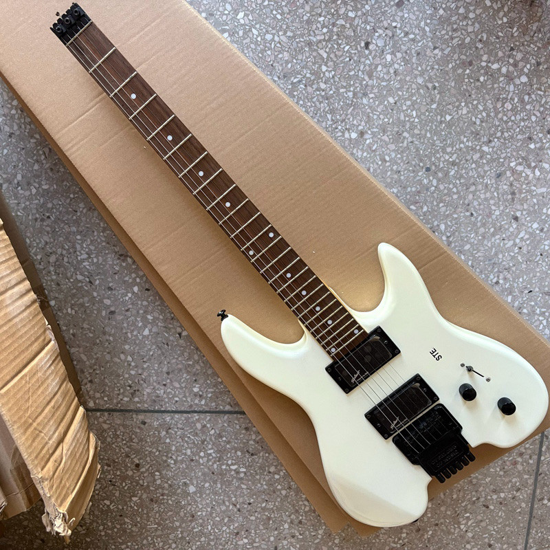 Mini Guitar 6 String 8 String Headless Electric Guitar 30 Inch Basswood Body Headless Guitar High