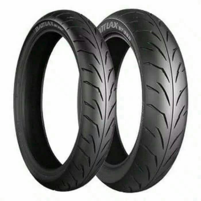 Paketan Ban Luar Bridgestone Battlax Bt39 Ukuran 80/90-17 Dan 80/90-17