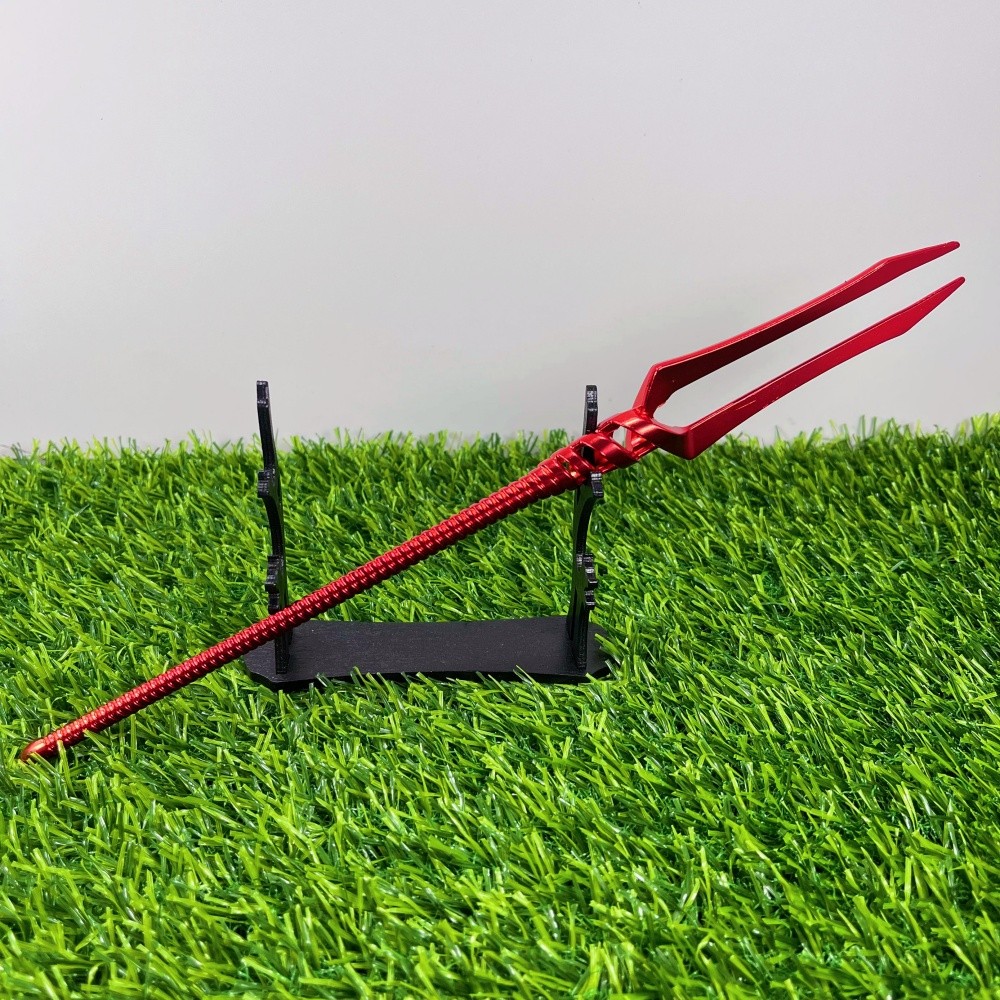 PROMO HARI INI  11.4inch EVA Spear of Longinus Katana Metal Mini Asuka Real Size Japanese Sword Anim