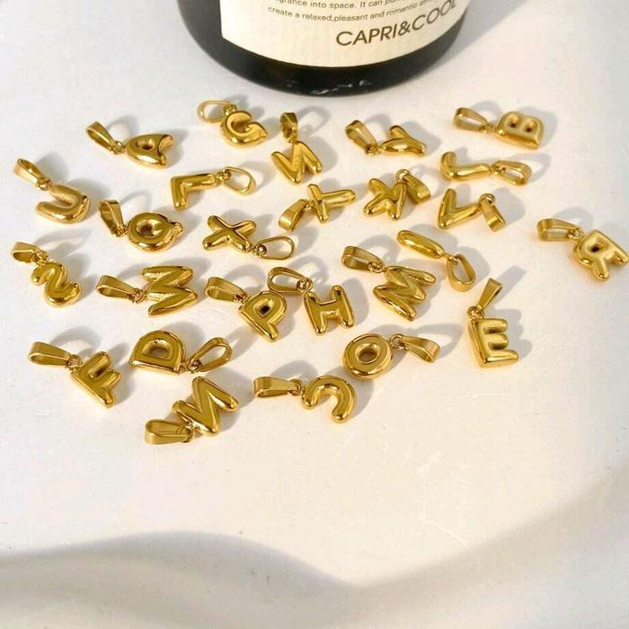 JTTOP GELANG HURUF BALON EMBOS 750 KAIT SERUT LOBSTER TITANIUM