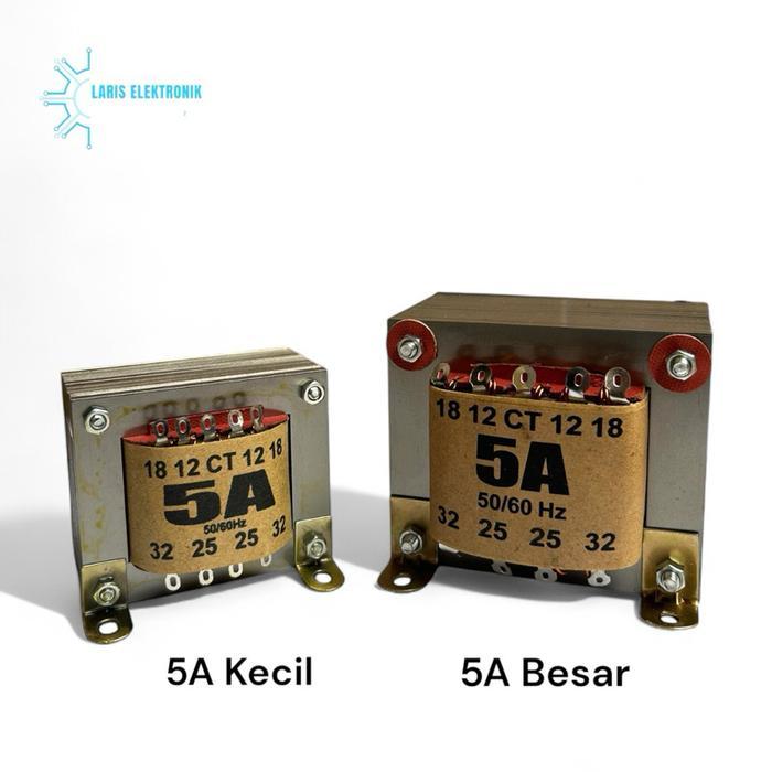 Travo 5A CT 32V Besar/ Trafo 5 Amper Murni CT 32v/ Trafo 5 amper ct 32v Besar Tembaga Murni tanpa