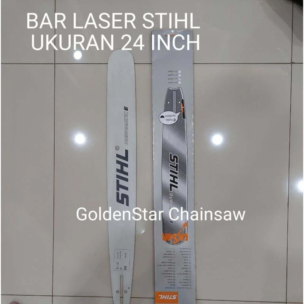 Bar Chainsaw Stihl 24 Inch.Bar Laser Senso/Sinso Stihl 24"/40T Original