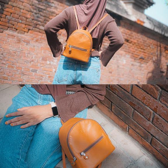 SIAPKIRIM Leather Sling Bag BeYou BUCINI HERA I Tas Selempang Kulit Wanita Beyou BUCINI HERA READY