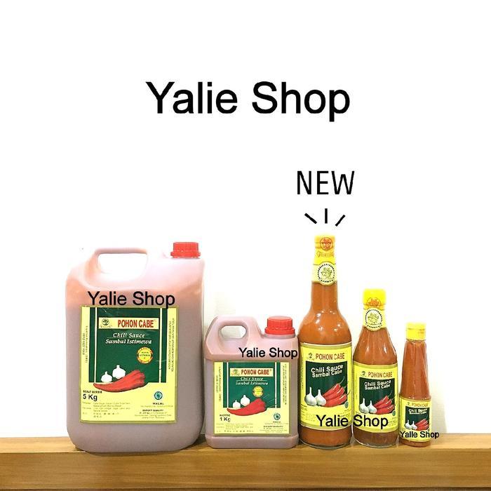 Sambal Pohon Cabe 330Ml Jerigen Pedas Saos Saus Bakso Tanpa Pengawet/Pewarna/Pemedas Pasti Diskon