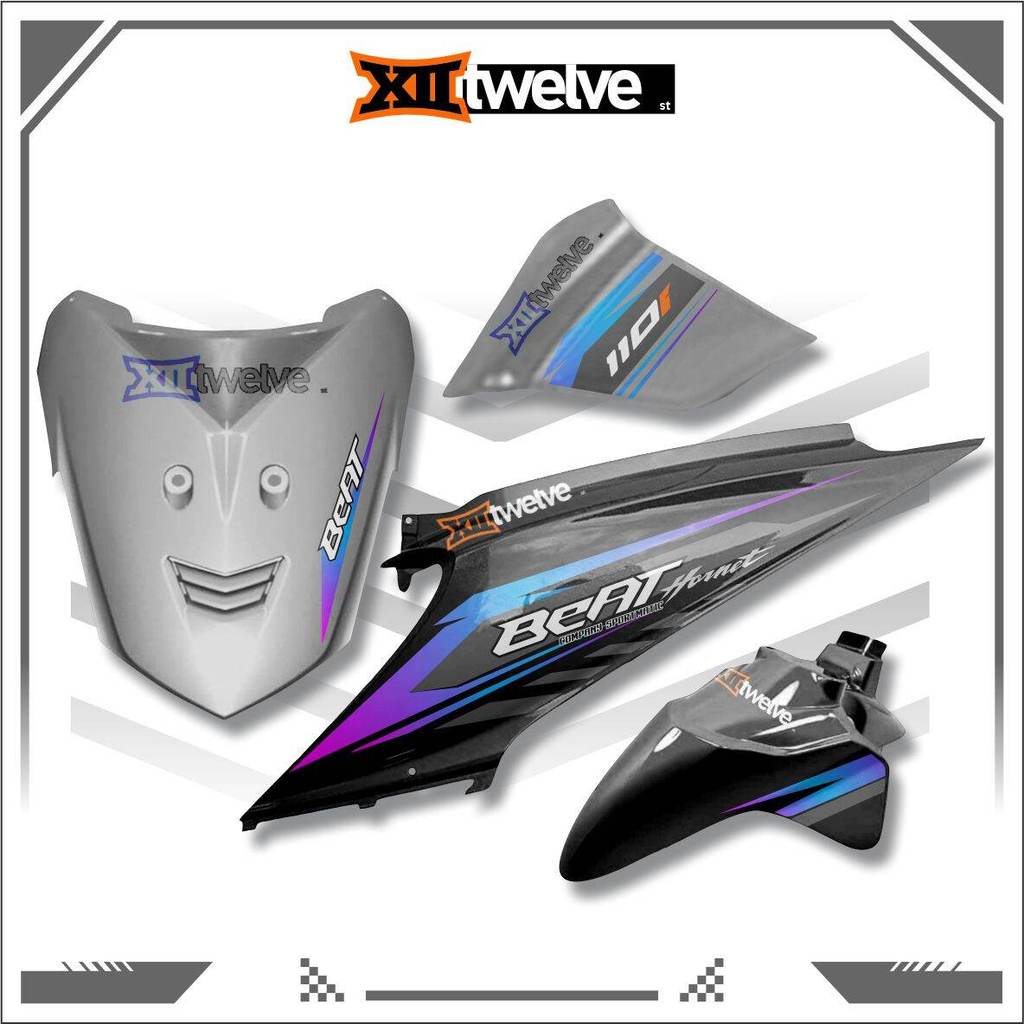 STRIPING BEAT KARBU 2012 MOTIF HORNET TRANSPARAN