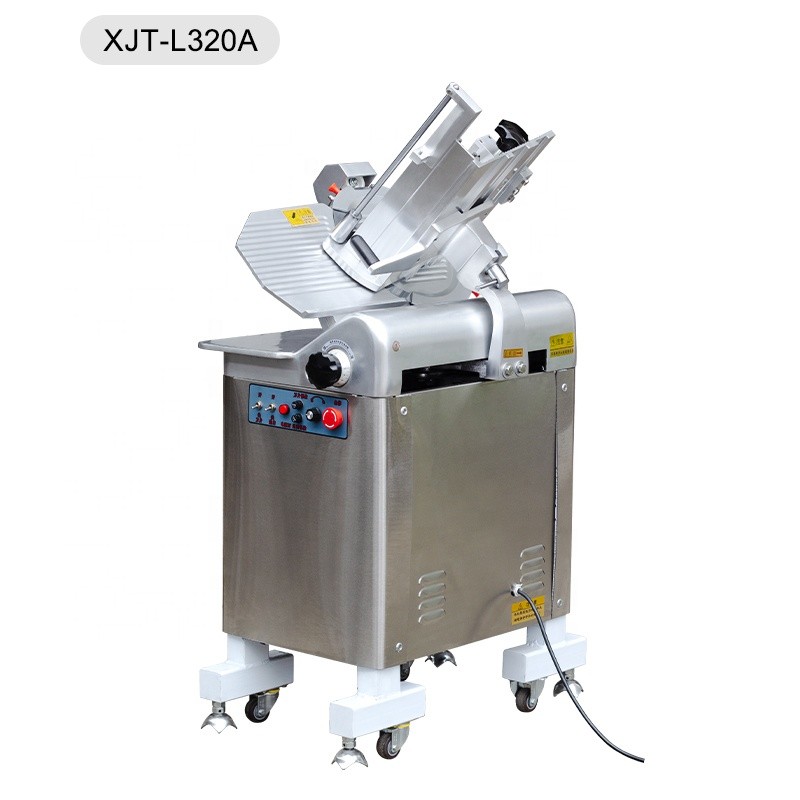 2025 Kitchen Vertical Electric Frozen Beef Meat Slicer Commercial Automatic Meat Slicer