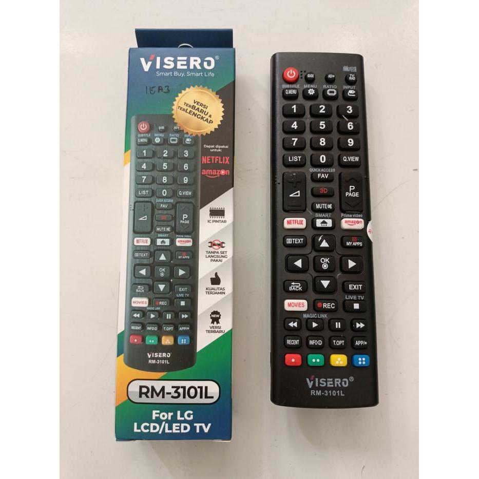 Remote Remot Tv LG VISERO LCD / LED / HDMI / SMART Tv